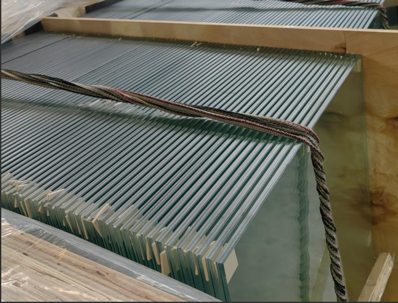 lanjing solutions for special request of pvb laminated glass